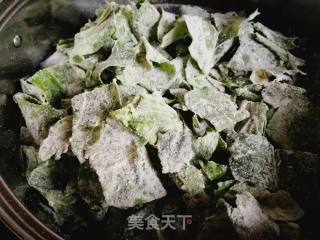 蒸根达菜叶的做法步骤：6