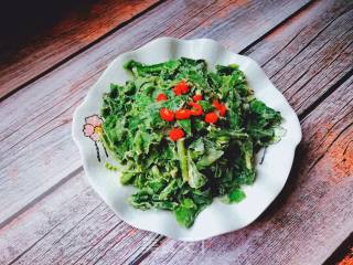 蒸根达菜叶的做法步骤：9