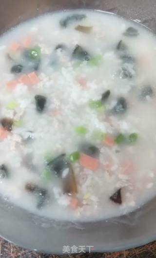 皮蛋瘦肉粥的做法步骤：9