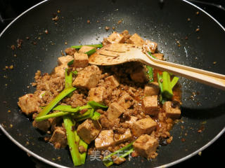 肉末烩豆腐的做法步骤：6