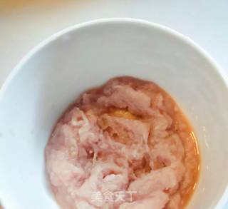猪肉豆腐蒸水饭的做法步骤：2