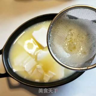 猪肉豆腐蒸水饭的做法步骤：6
