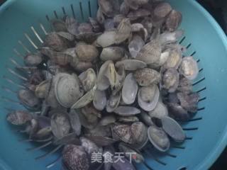 爆炒花甲的做法步骤：7