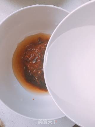 香菇肉酱凉拌面的做法步骤：5