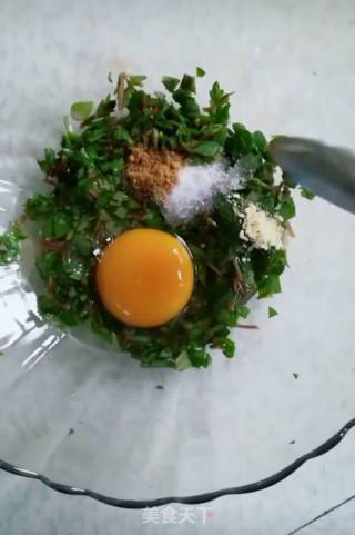 马齿苋鸡蛋饼的做法步骤：5