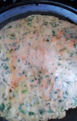 马齿苋鸡蛋饼的做法步骤：11