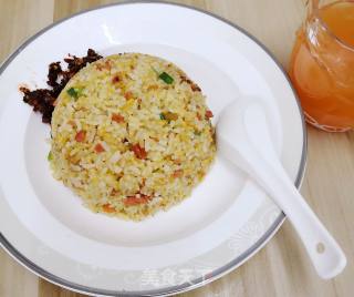 早餐之蛋炒饭的做法步骤：7