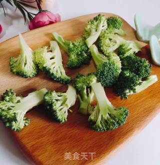 西蓝花泥的做法步骤：2