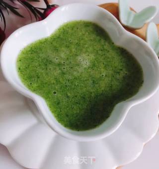 西蓝花泥的做法步骤：6