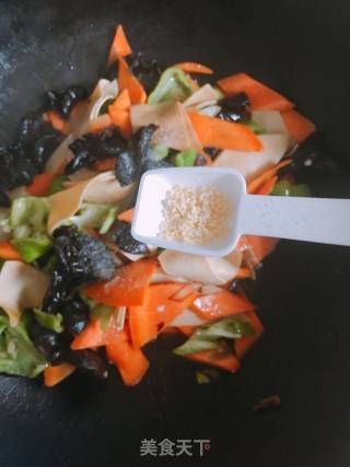 素菜小炒的做法步骤：8