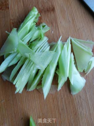 蛋炒油麦菜的做法步骤：4