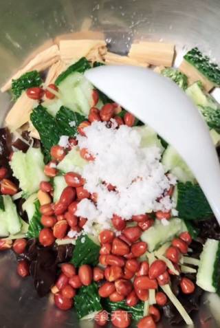 凉拌花菜的做法步骤：11