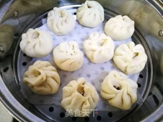 菜干火腿包的做法步骤：7