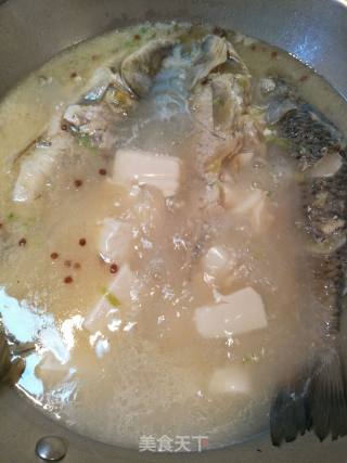 鲫鱼豆腐汤的做法步骤：8