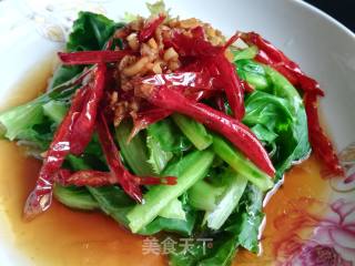 蒜蓉生菜的做法步骤：1