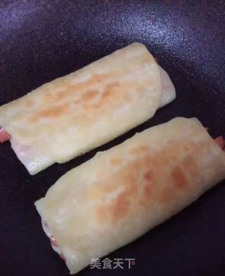 早餐香肠饼的做法步骤：12