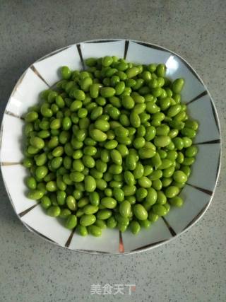 炒毛豆的做法步骤：5