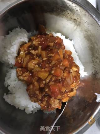 肉酱焗饭的做法步骤：11