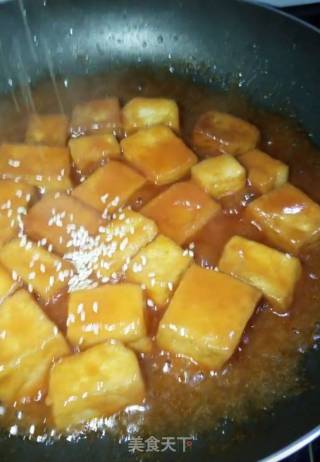 芝麻酱汁豆腐的做法步骤：10