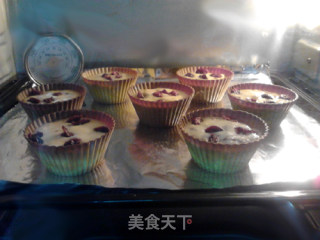 香蕉蔓越莓马芬的做法步骤：11