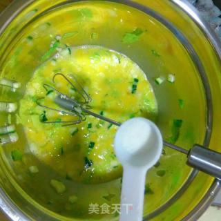 柠香鲜虾烘蛋的做法步骤：11