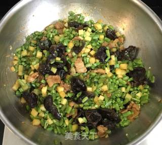 土豆芸豆打卤面的做法步骤：4
