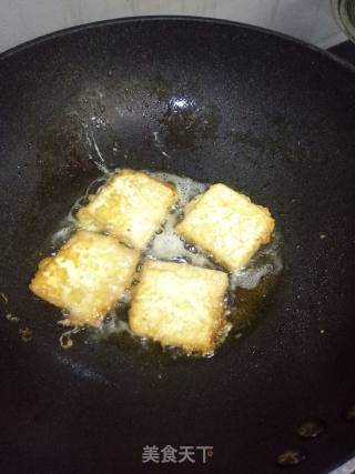 香蕉黄金豆腐的做法步骤：2