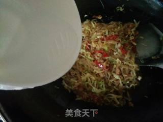 包菜肉末粉丝的做法步骤：12