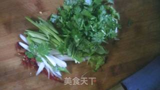 凉拌葱椒的做法步骤：2