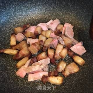 腐竹红烧五花肉的做法步骤：3