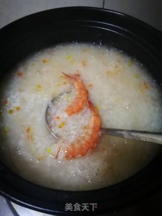 鲜虾粥的做法步骤：5