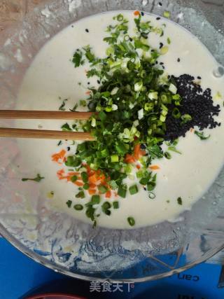 快手早餐饼的做法步骤：4