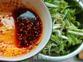 #凉拌菜#鲜味苦苣生菜的做法步骤：6