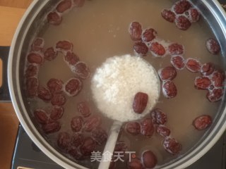 山药红枣大麦仁粥的做法步骤：6