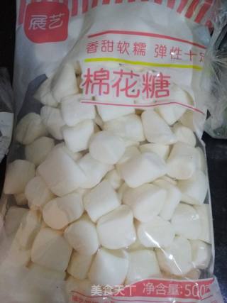 雪花酥的做法步骤：1