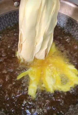 辣拌干豆腐的做法步骤：4
