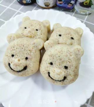 香蕉发糕的做法步骤：8