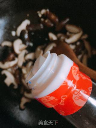 香菇油菜的做法步骤：8