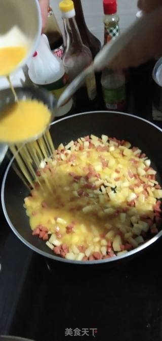 鸡蛋馒头饼的做法步骤：8