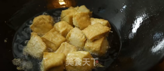潮音潮人：盐水韭菜炸豆腐的做法步骤：2