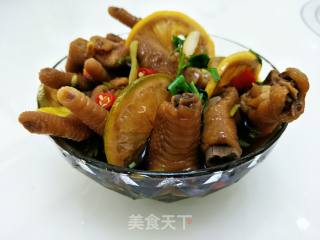 醋泡柠檬凤爪的做法步骤：7