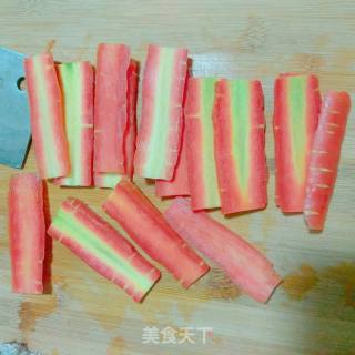 拌胡萝卜干的做法步骤：2