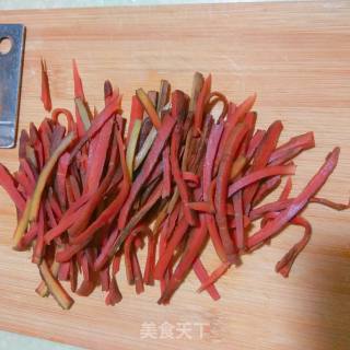 拌胡萝卜干的做法步骤：7