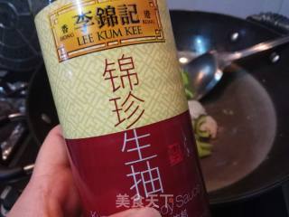 回锅肉焖煎豆腐的做法步骤：8