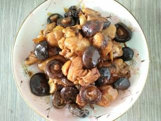 冬菜鸡腿炖蘑菇的做法步骤：7