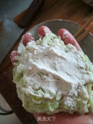 黄瓜煎饼的做法步骤：5