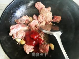 茄汁排骨的做法步骤：4