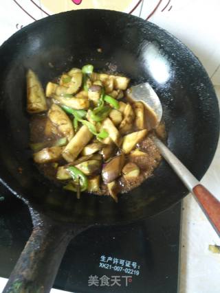 少油烧茄子的做法步骤：11