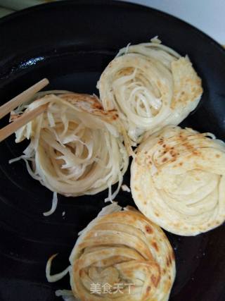 盘丝饼的做法步骤：8