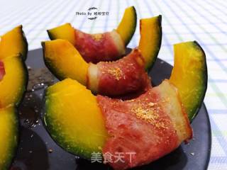培根卷贝贝瓜的做法步骤：14